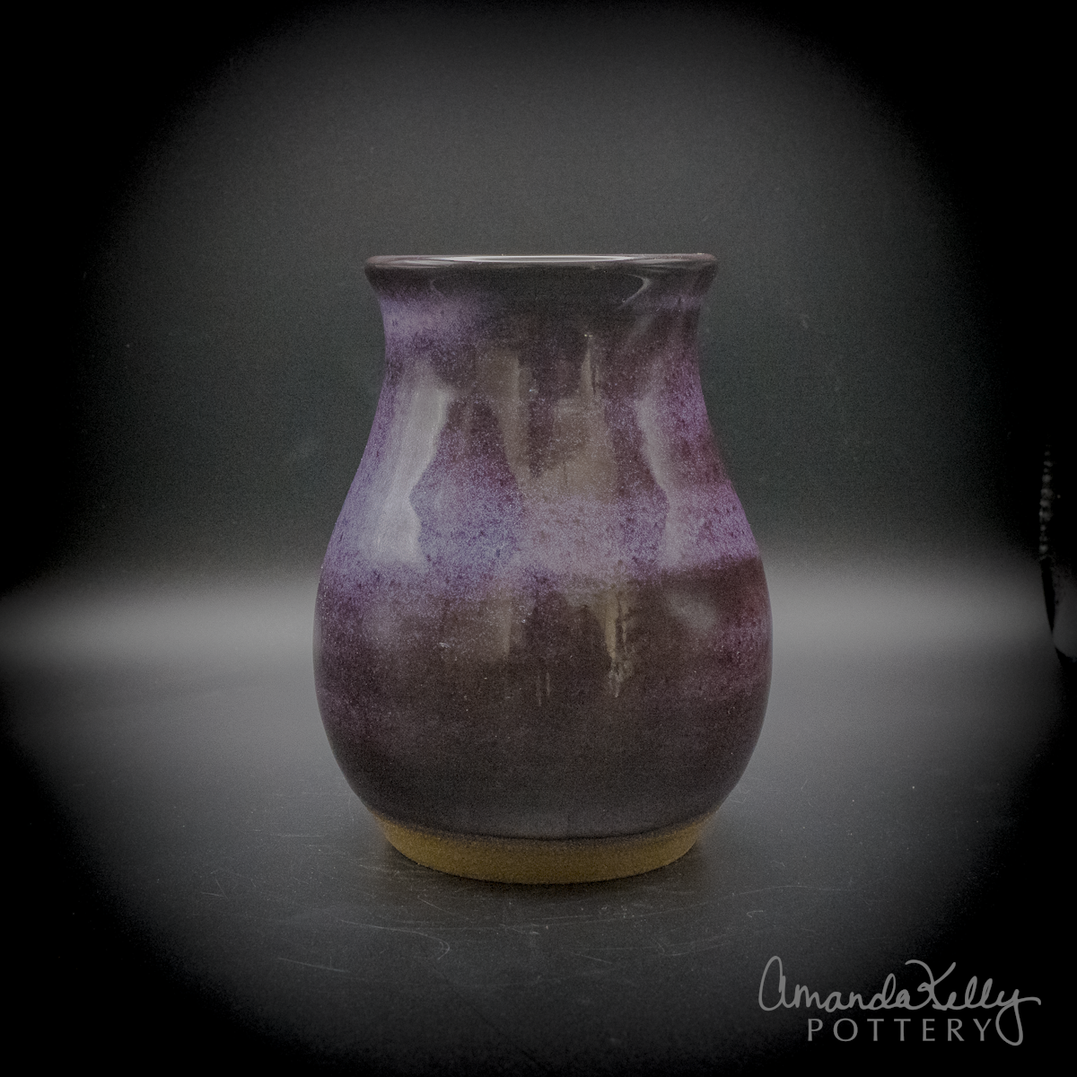 Midnight Violet Stoneware Tumbler — 12oz - Image 3