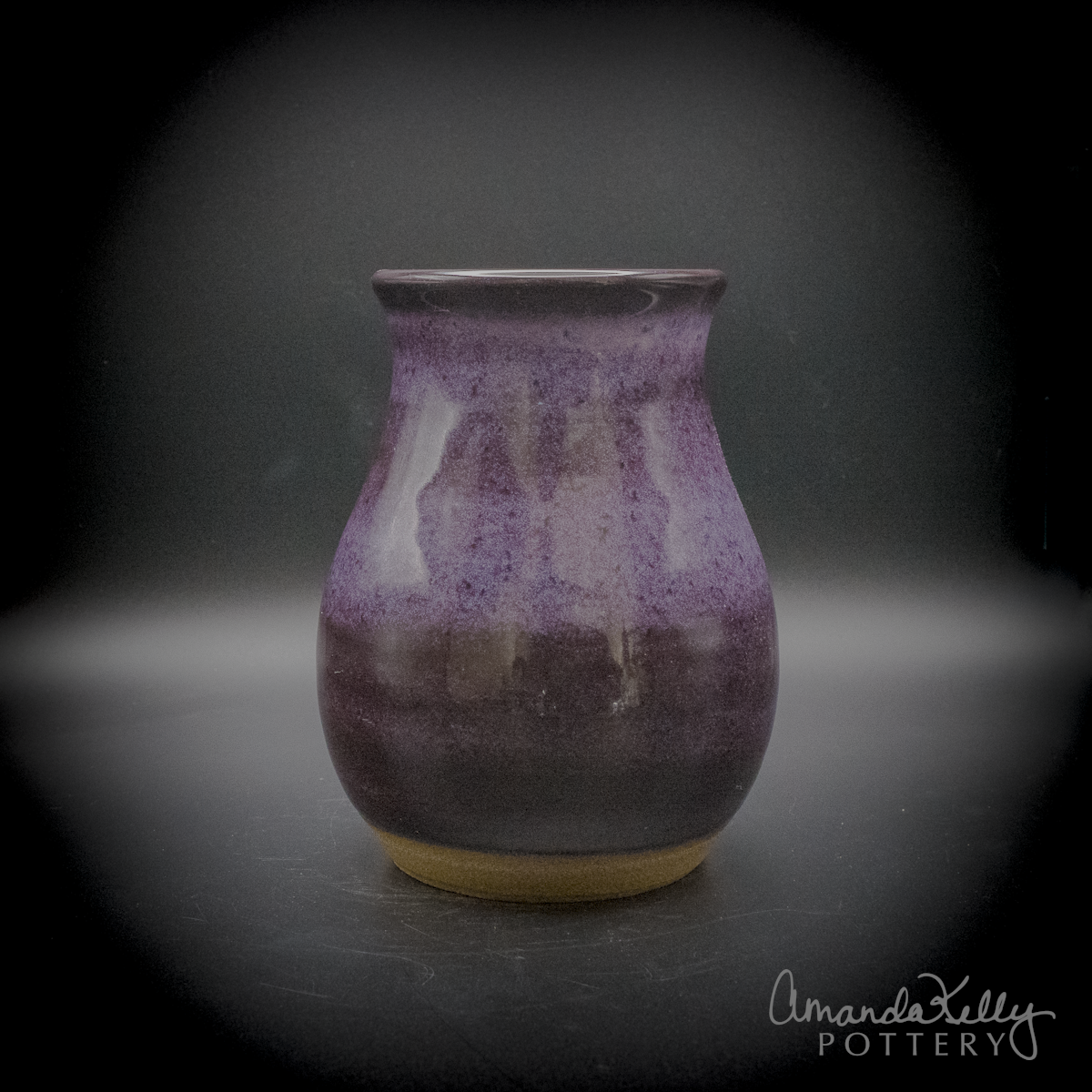 Midnight Violet Stoneware Tumbler — 12oz - Image 2