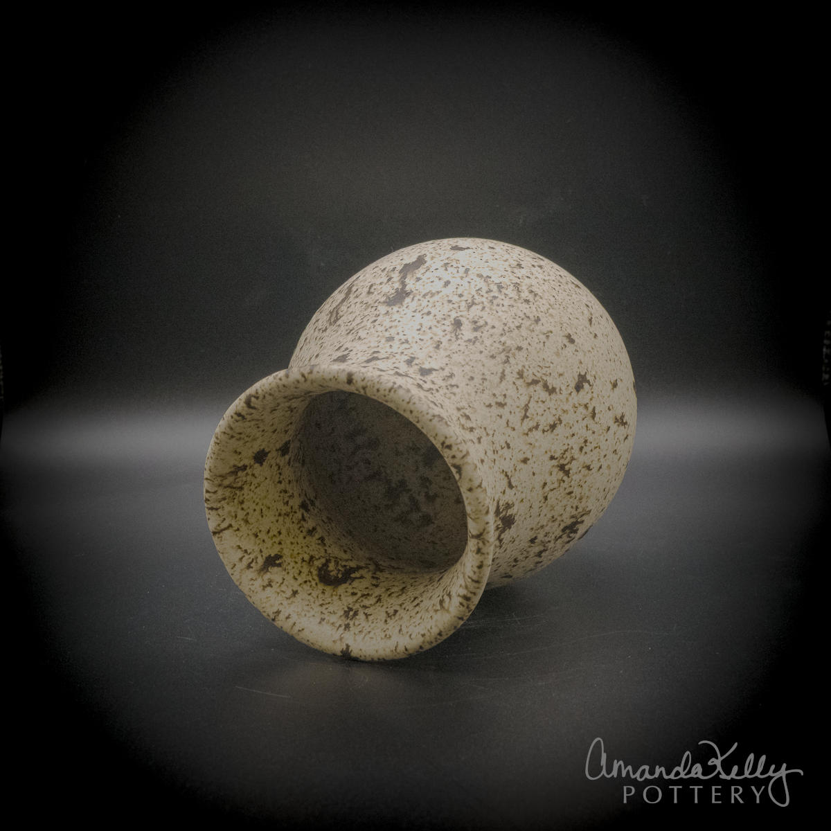 Quail's Egg Pottery Tumbler — 13oz - Image 4