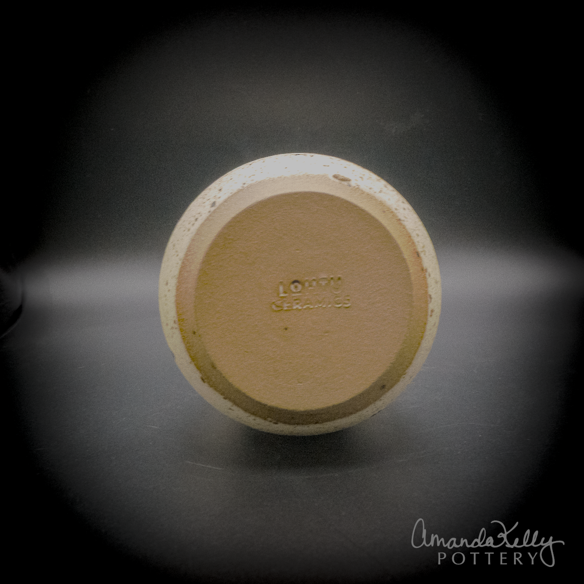 Quail's Egg Pottery Tumbler — 13oz - Image 5