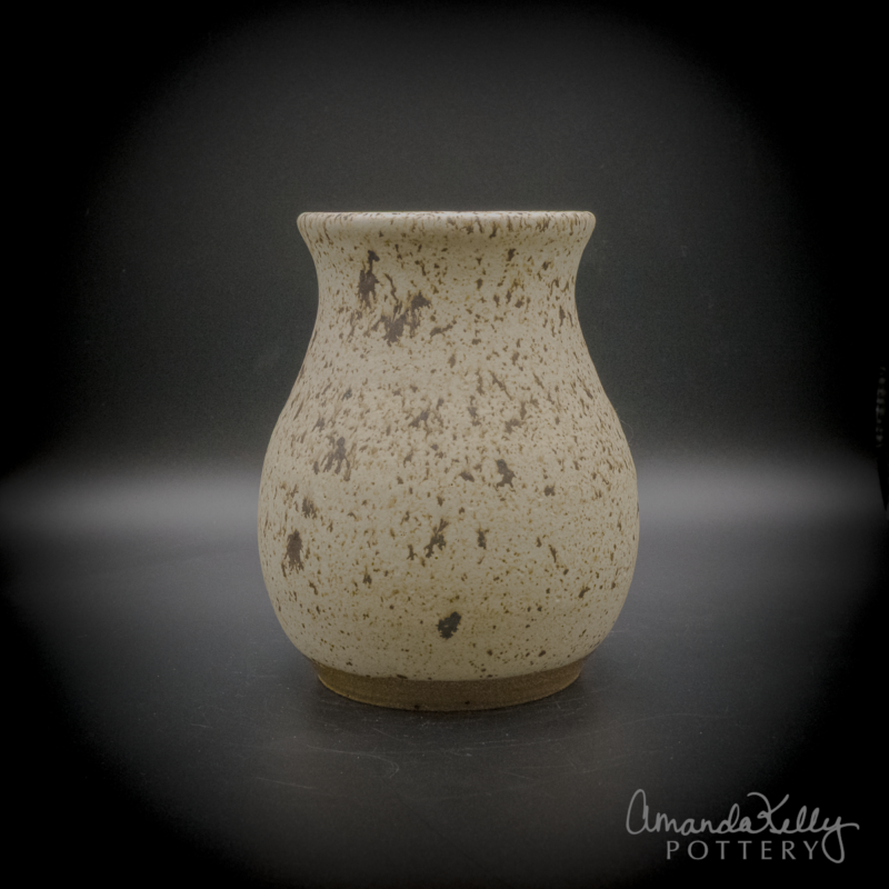 Quail's Egg Pottery Tumbler — 13oz