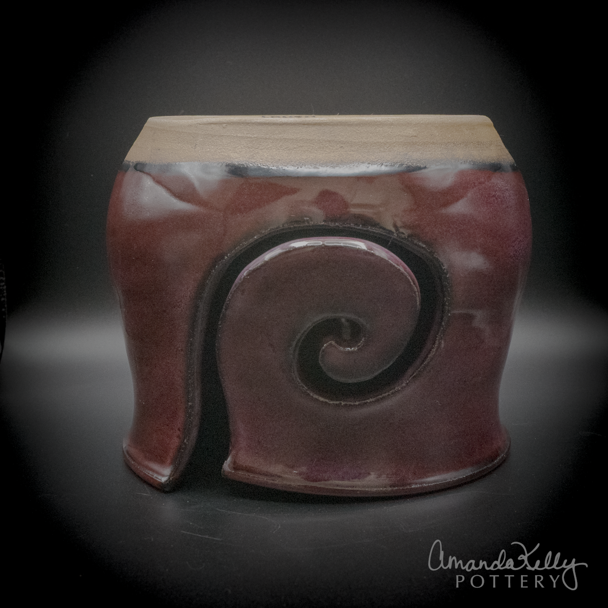 Midnight Violet Yarn Bowl — Darker Variant - Image 4