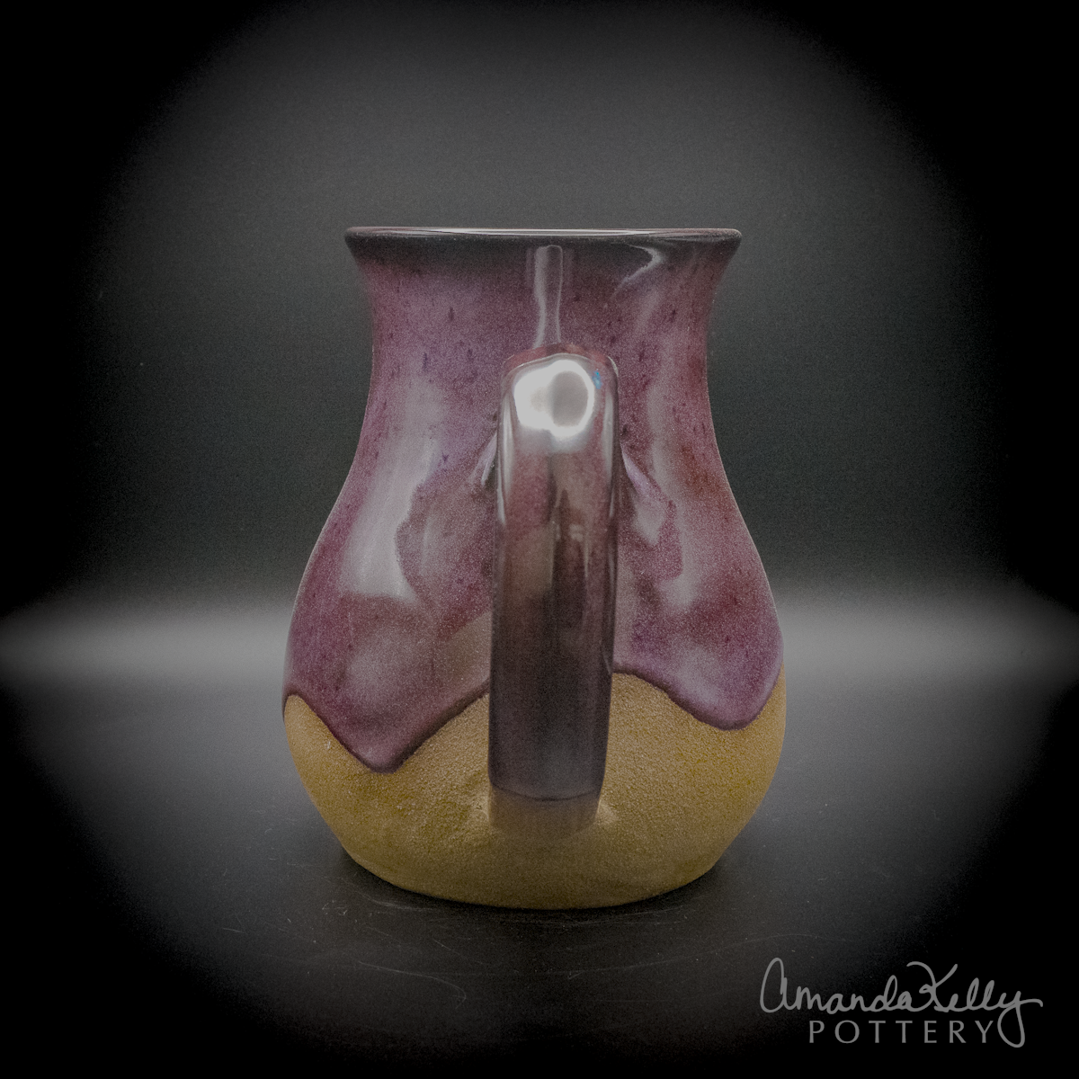 Midnight Violet Tall Belly Wave Mug — 22oz - Image 2