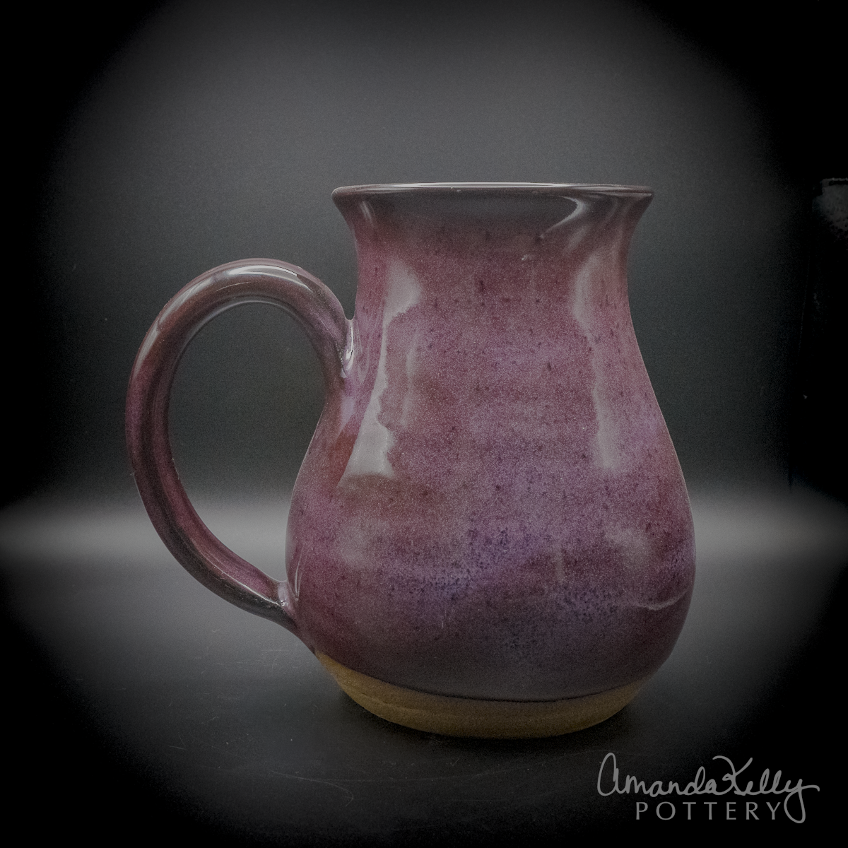Midnight Violet Tall Belly Mug — 26oz - Image 2