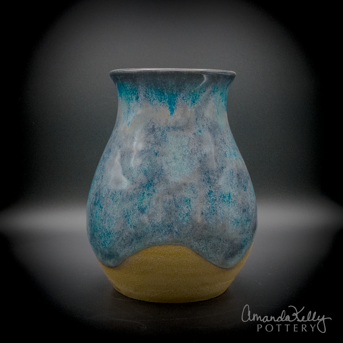 Mystique Wave Tall Belly Mug — 20oz - Image 4