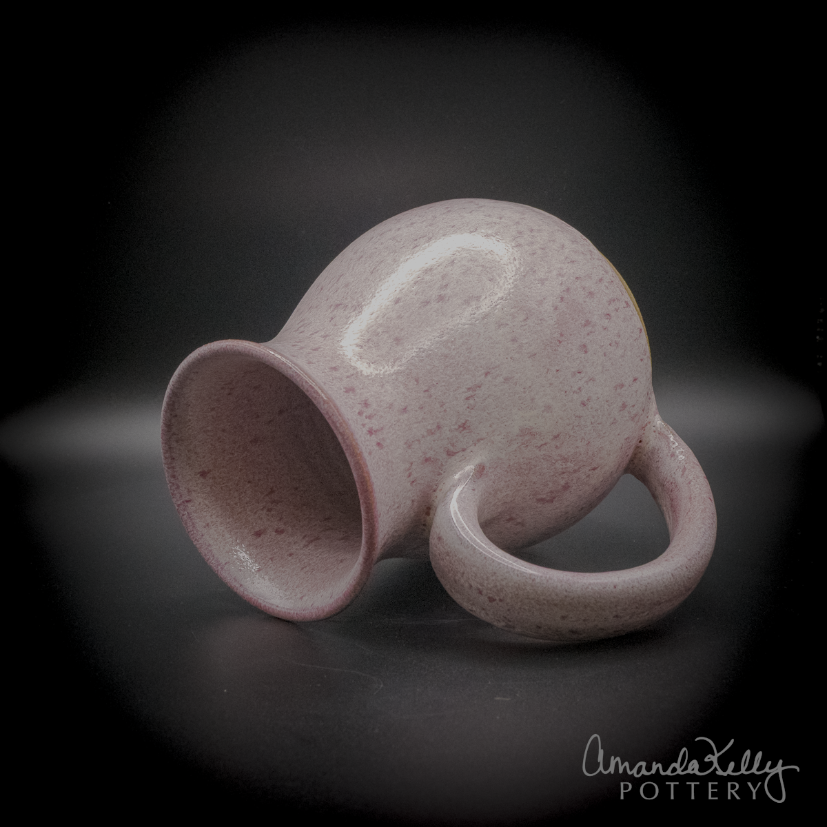 Strawberry Cream Tall Belly Mug — 16oz - Image 5