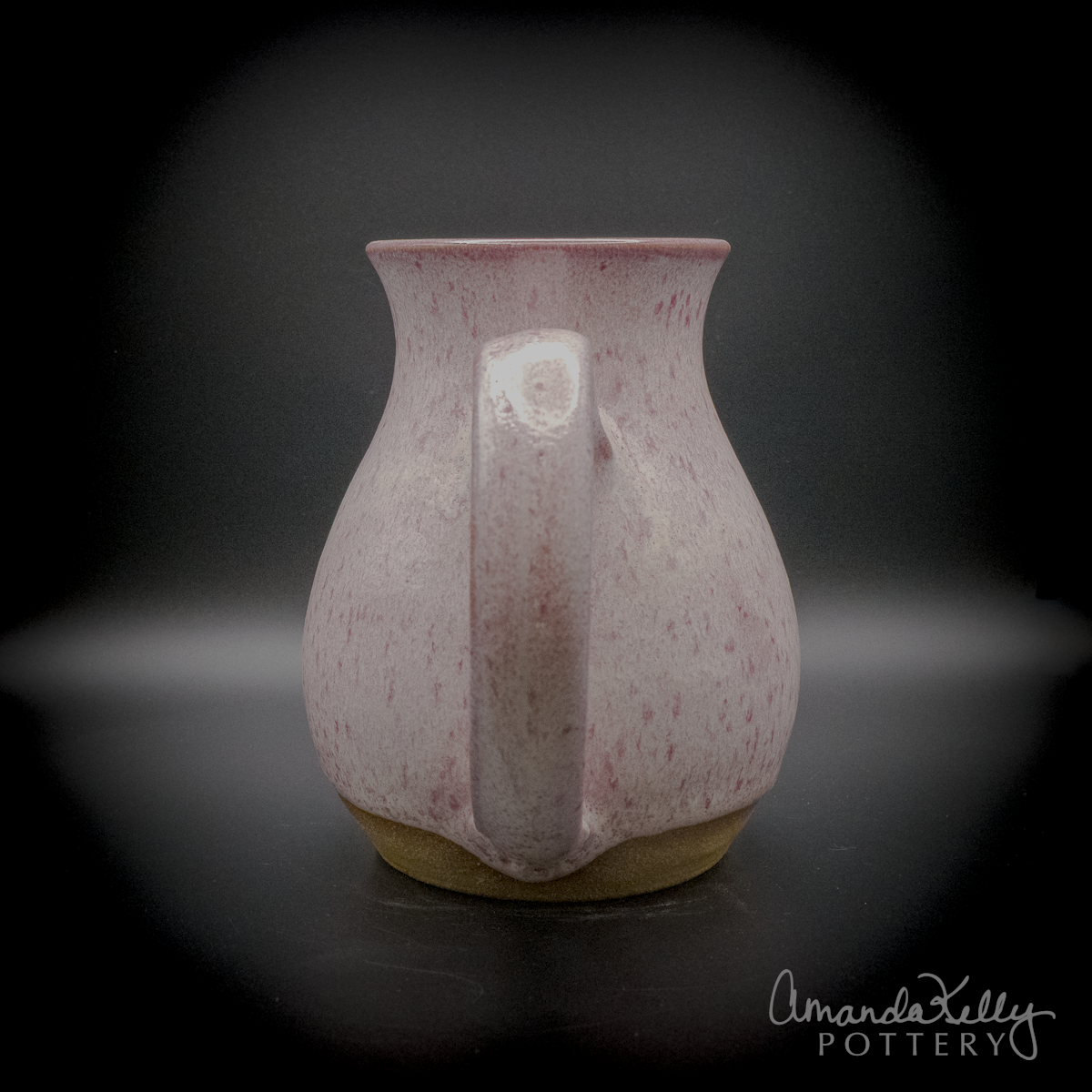 Strawberry Cream Tall Belly Mug — 16oz - Image 3