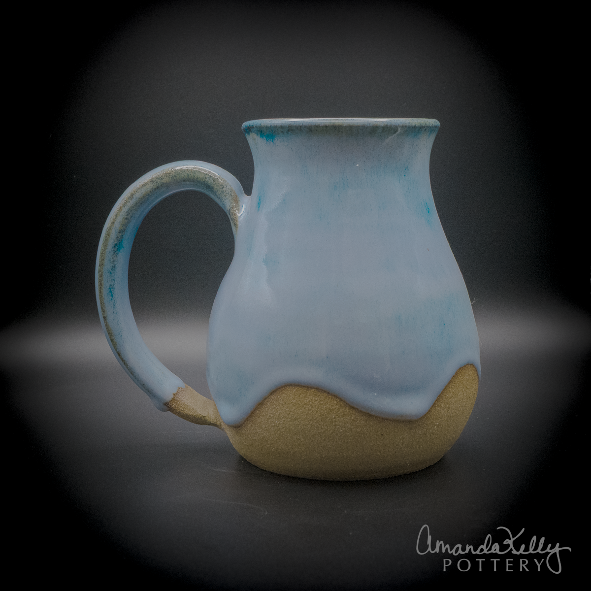Periwinkle Tall Belly Mug — 14oz - Image 3