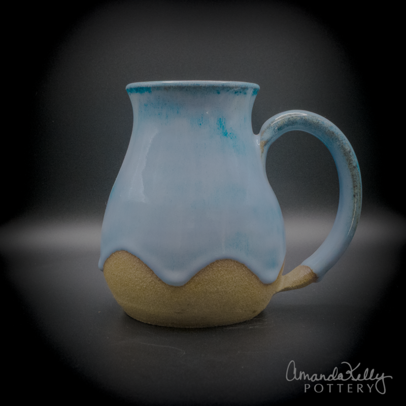 Periwinkle Tall Belly Mug — 14oz