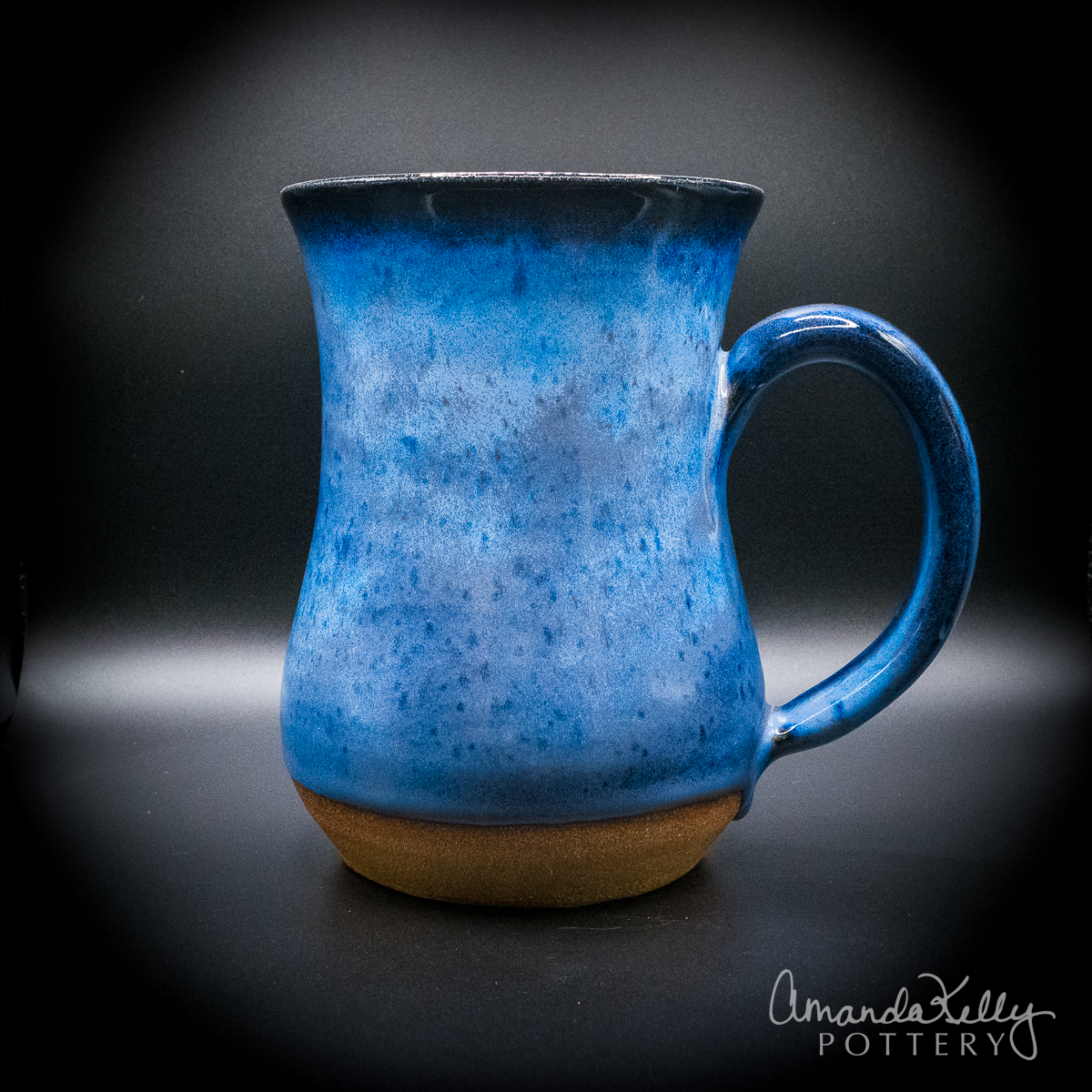 Midnight Sapphire Tall Fancy Mug — 24oz