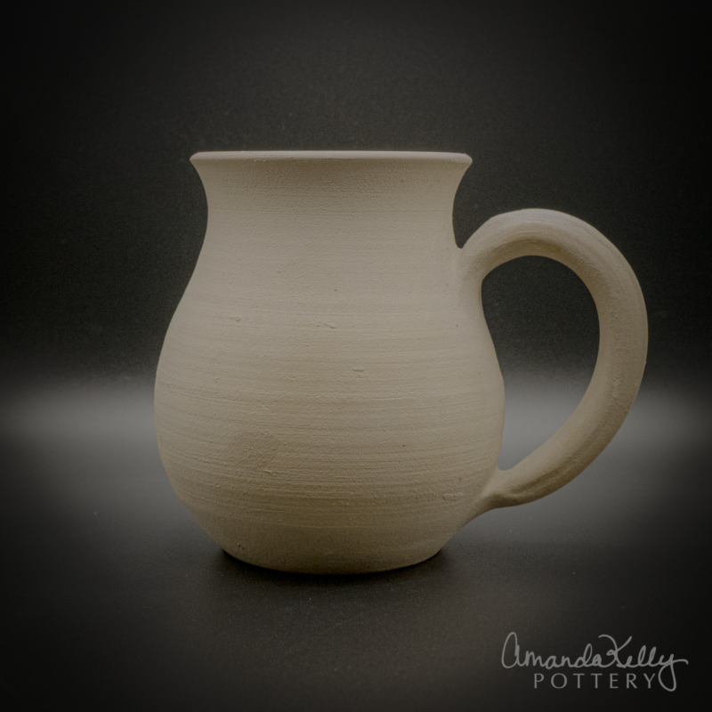 Greenware Mug — 8-11oz | #2025-036